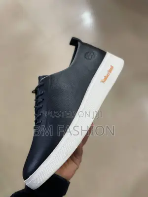 Timberland Mens Quality Black Flat Shoes
