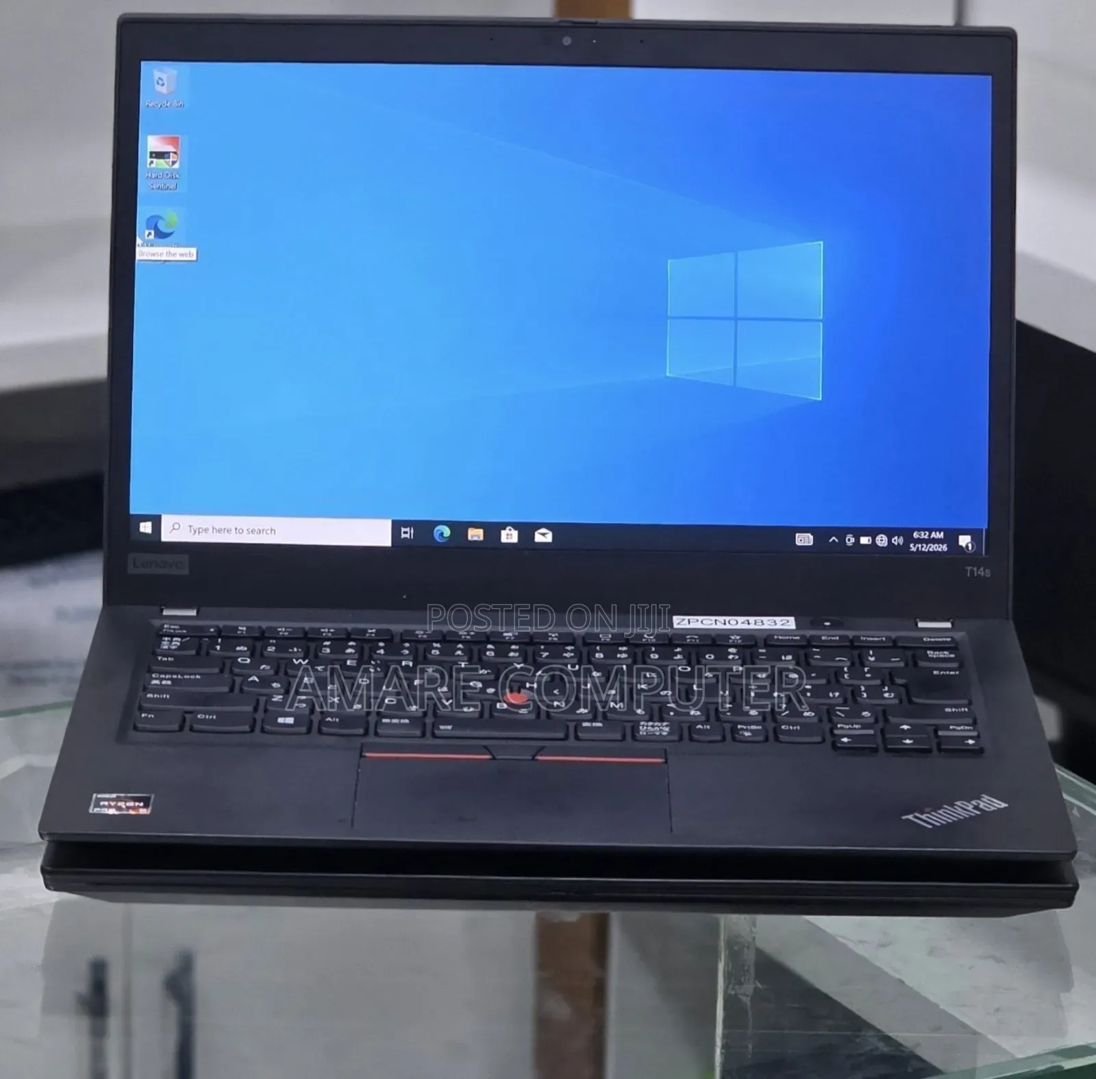 New Laptop Lenovo ThinkPad T14 16GB AMD Ryzen 5 SSD 512GB