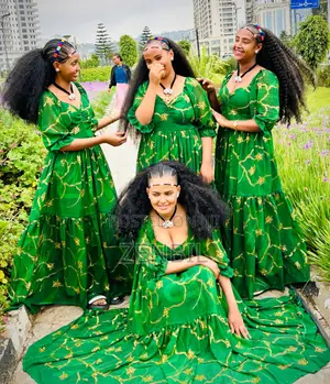 Reen Ashenda 2018 EC Singer Chiffon Dress | Zenbil Chiffon Ethiopia