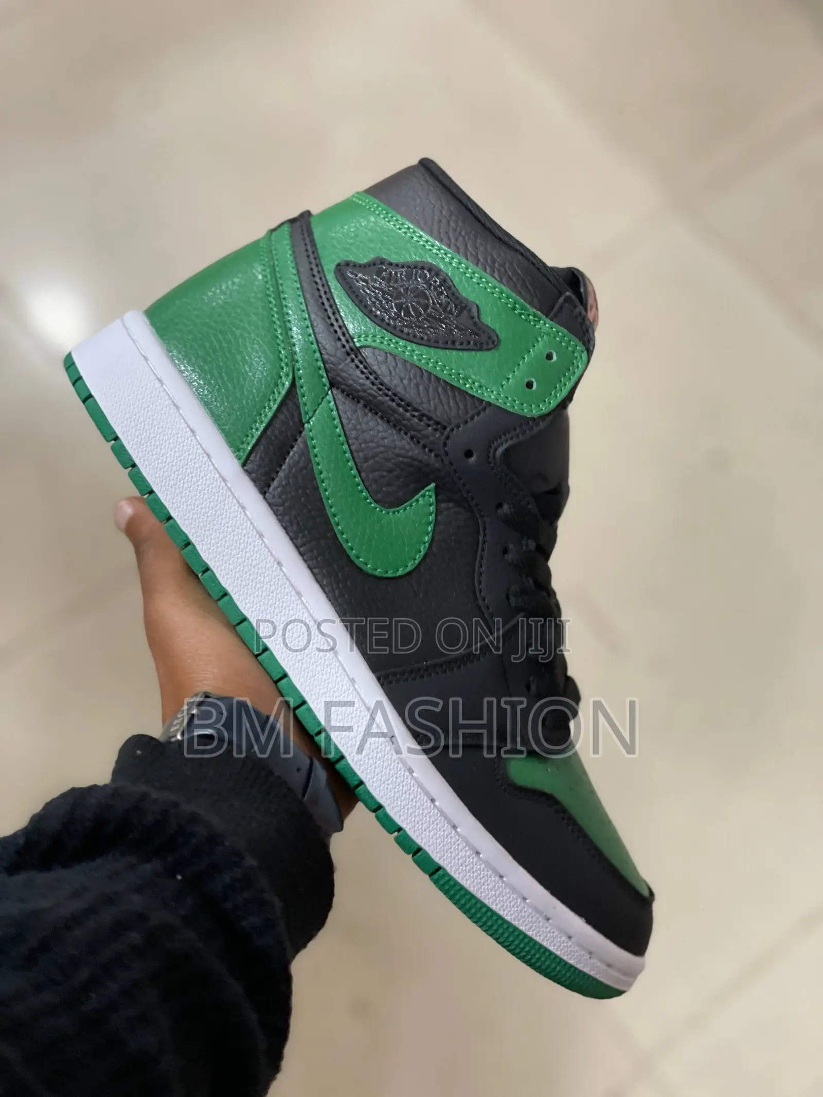 Air Jordan 1 Multicolor Green X BlackX White