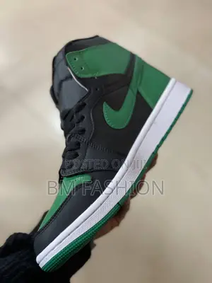 Air Jordan 1 Multicolor Green X BlackX White
