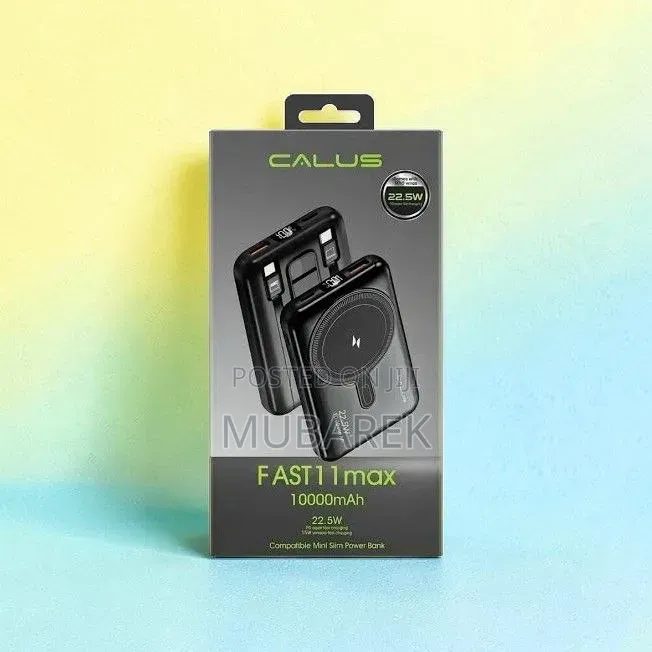 10000mAh Ultra-Slim Fast Power Bank by CALUS