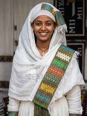 Traditional Clothes ባህላዊ ልብስ(ነጠላ) Habesha Kemis