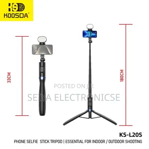 Koosda KS-L20S Selfie Stick Tripod