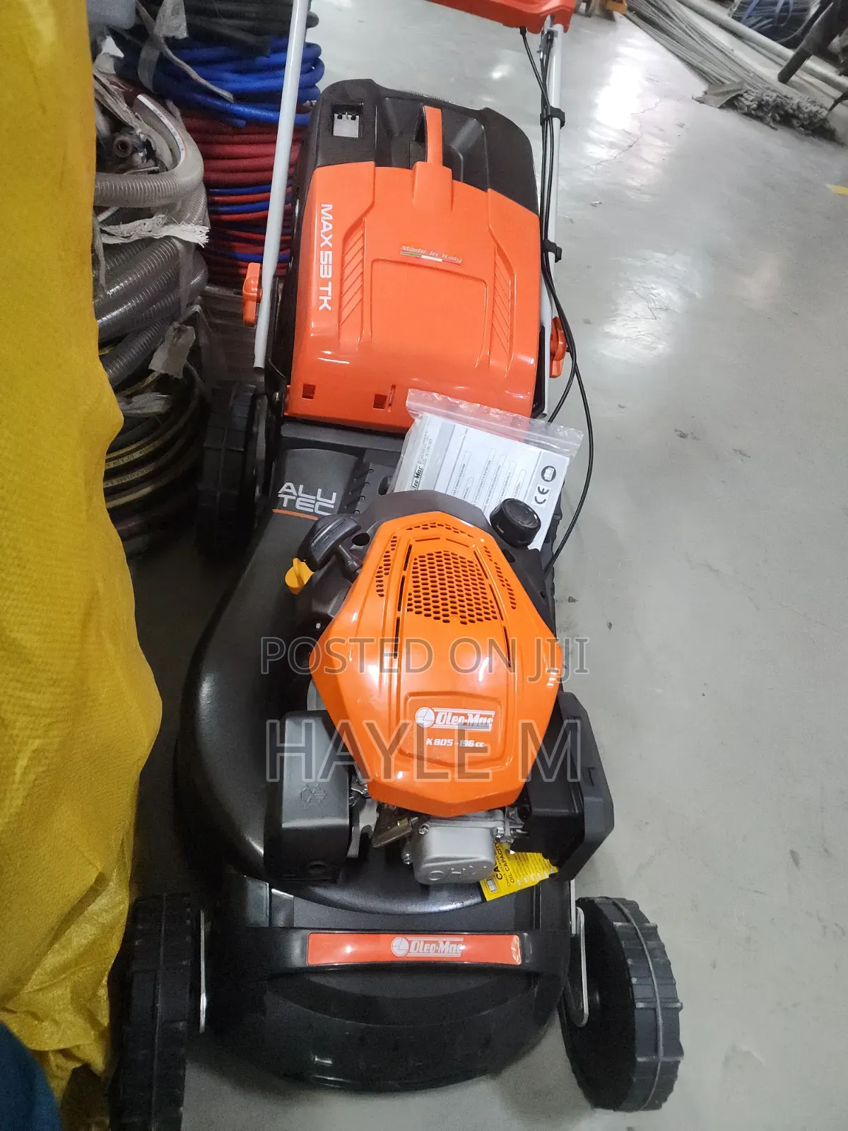 Oleo-Mac Lawn Mower 196cc Italy
