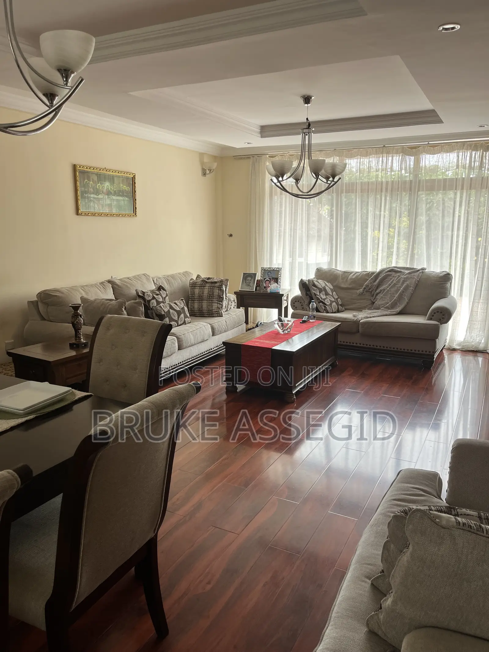 Furnished 4bdrm House in Et, Bole for rent