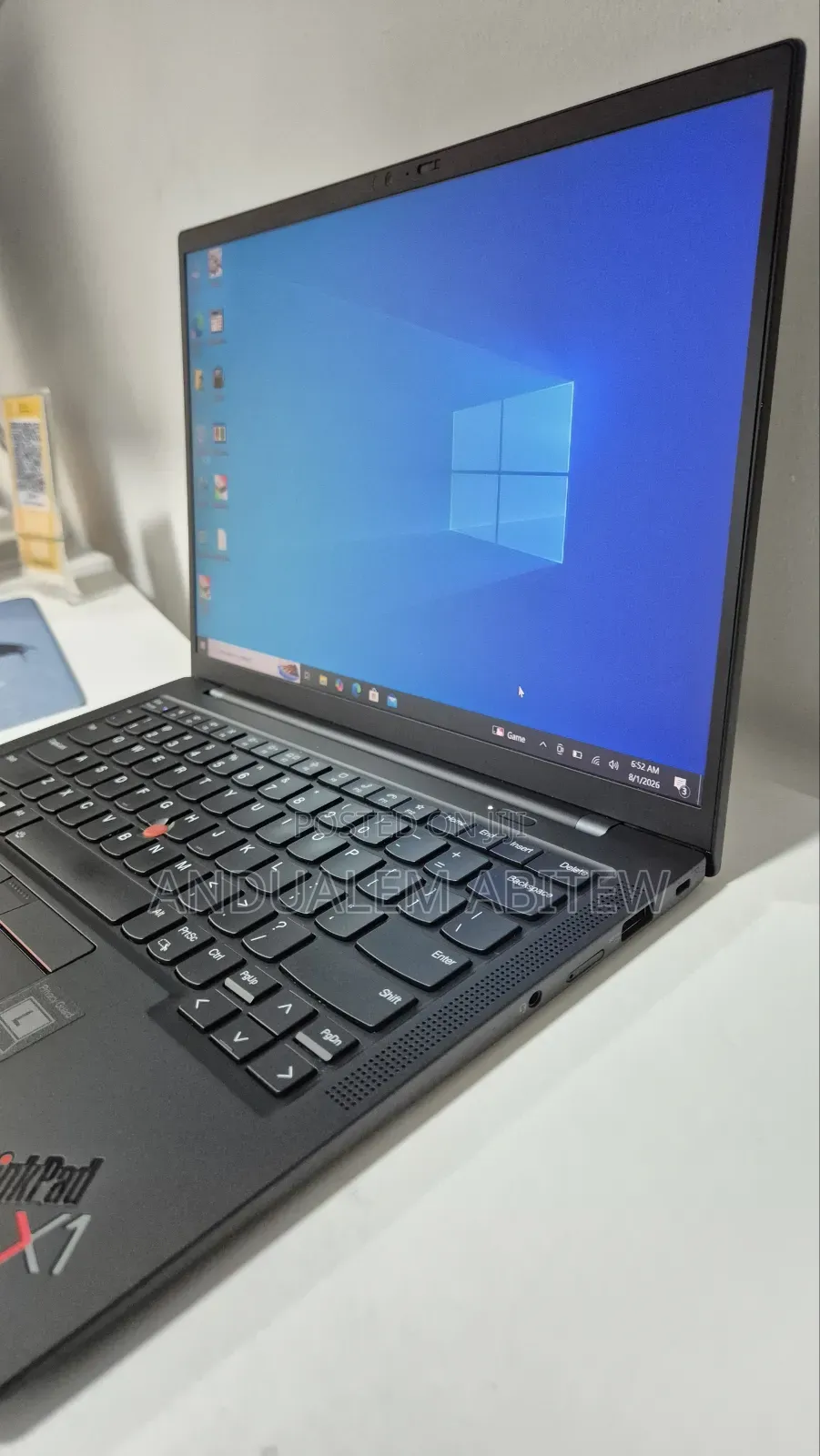 New Laptop Lenovo ThinkPad X1 Carbon 16GB Intel Core i5 SSD 512GB