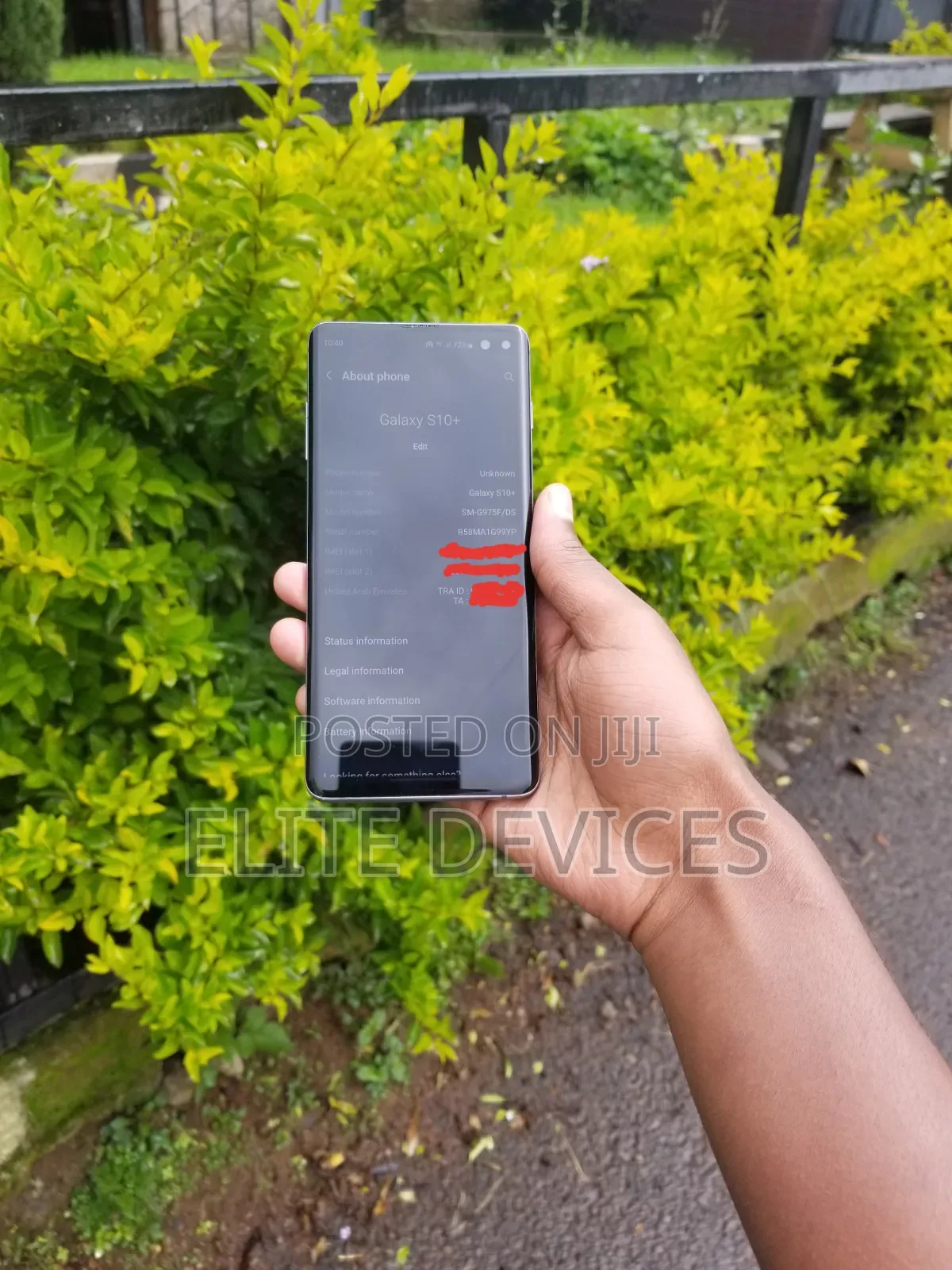 New Samsung Galaxy S10 Plus 128 GB Black