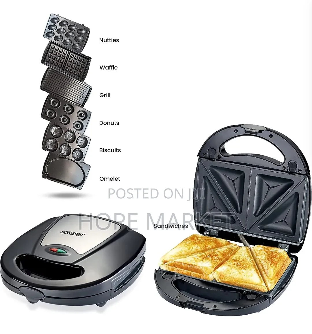 Sonashi Snack Maker 7in1
