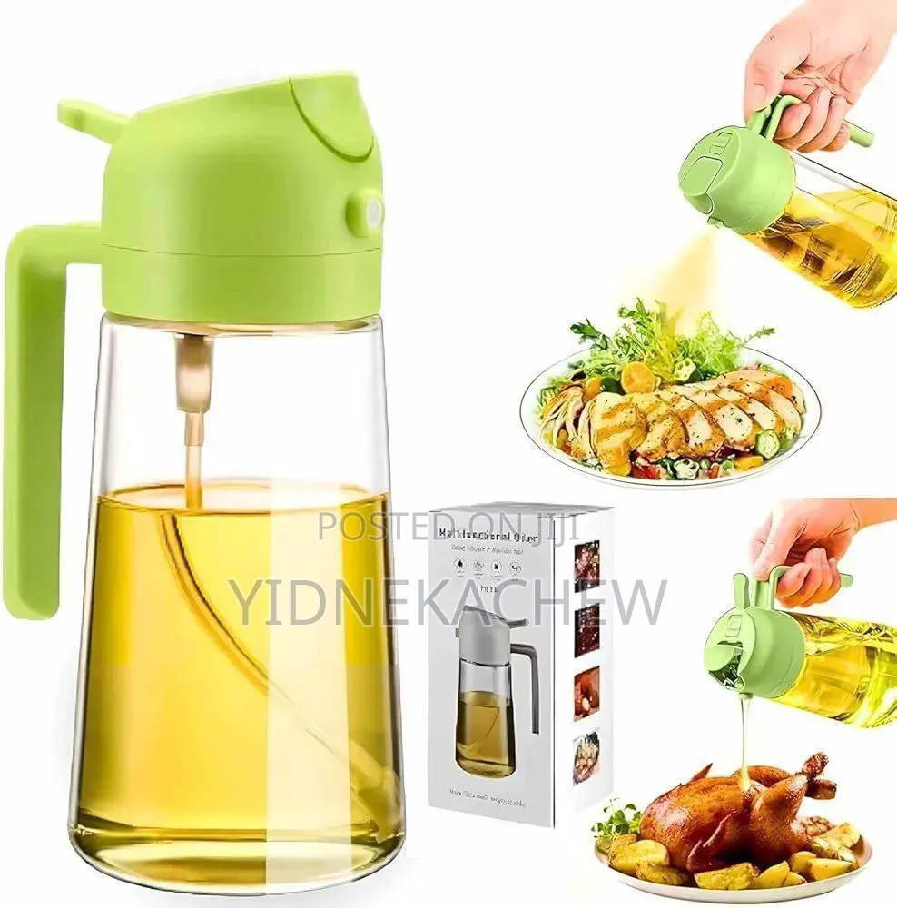 2 in 1 Oil Dispenser Spray Bottle