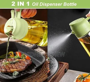 2 in 1 Oil Dispenser Spray Bottle