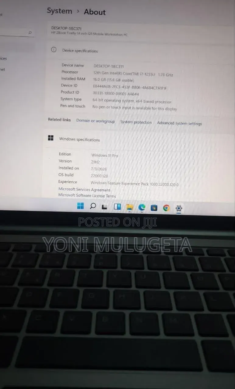 Laptop HP ZBook Firefly G9 16GB Intel Core i7 SSD 512GB