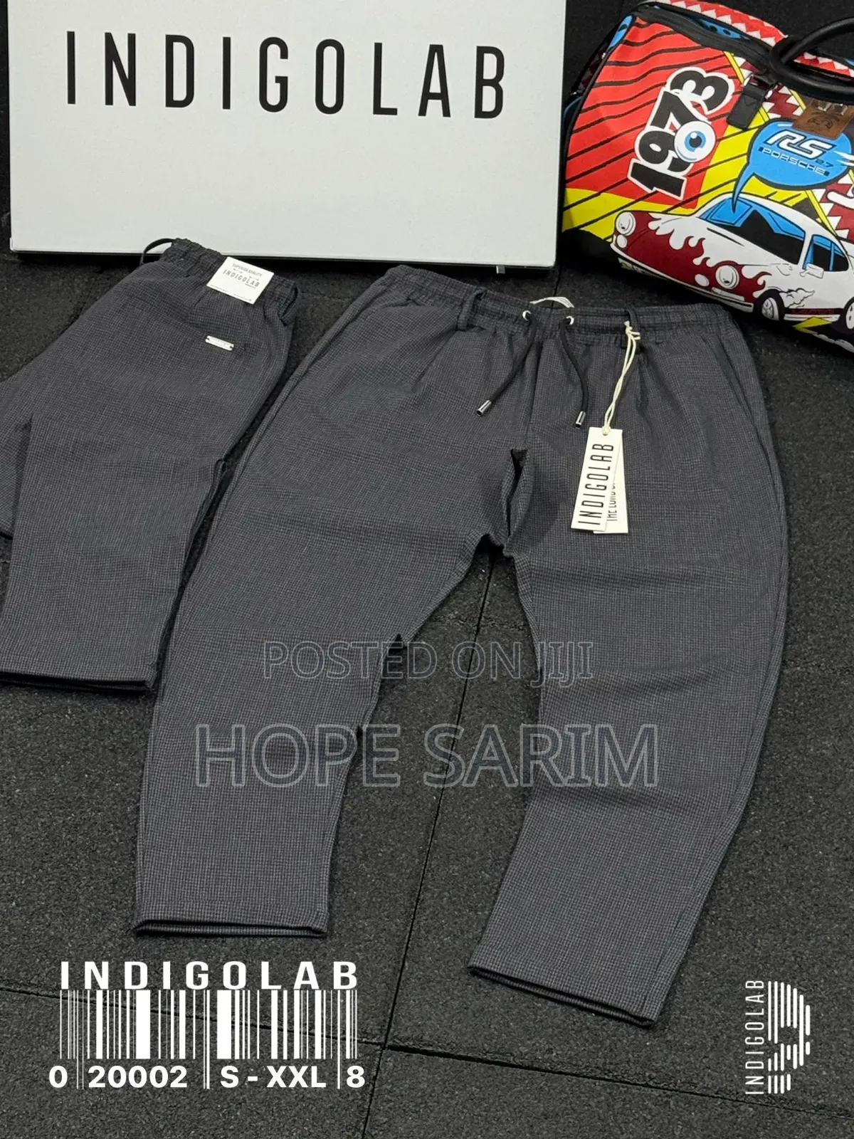Indigolab Stretch Drawstring Pants (Color Avaliable)