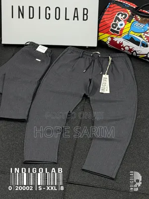 Indigolab Stretch Drawstring Pants (Color Avaliable)