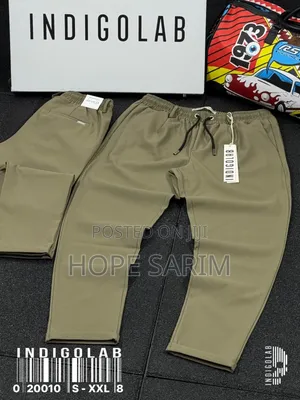 Indigolab Stretch Drawstring Pants (Color Avaliable)