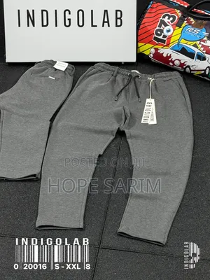 Indigolab Stretch Drawstring Pants: (S- XXl)