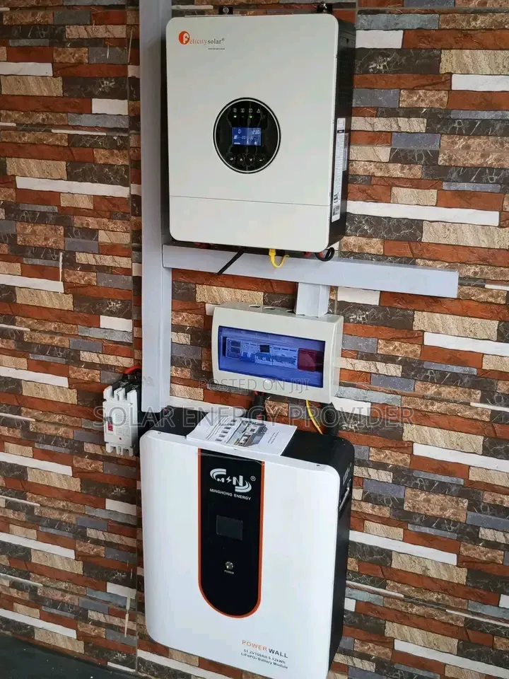 6kw Solar Panel Invertor and Lithium Batteries