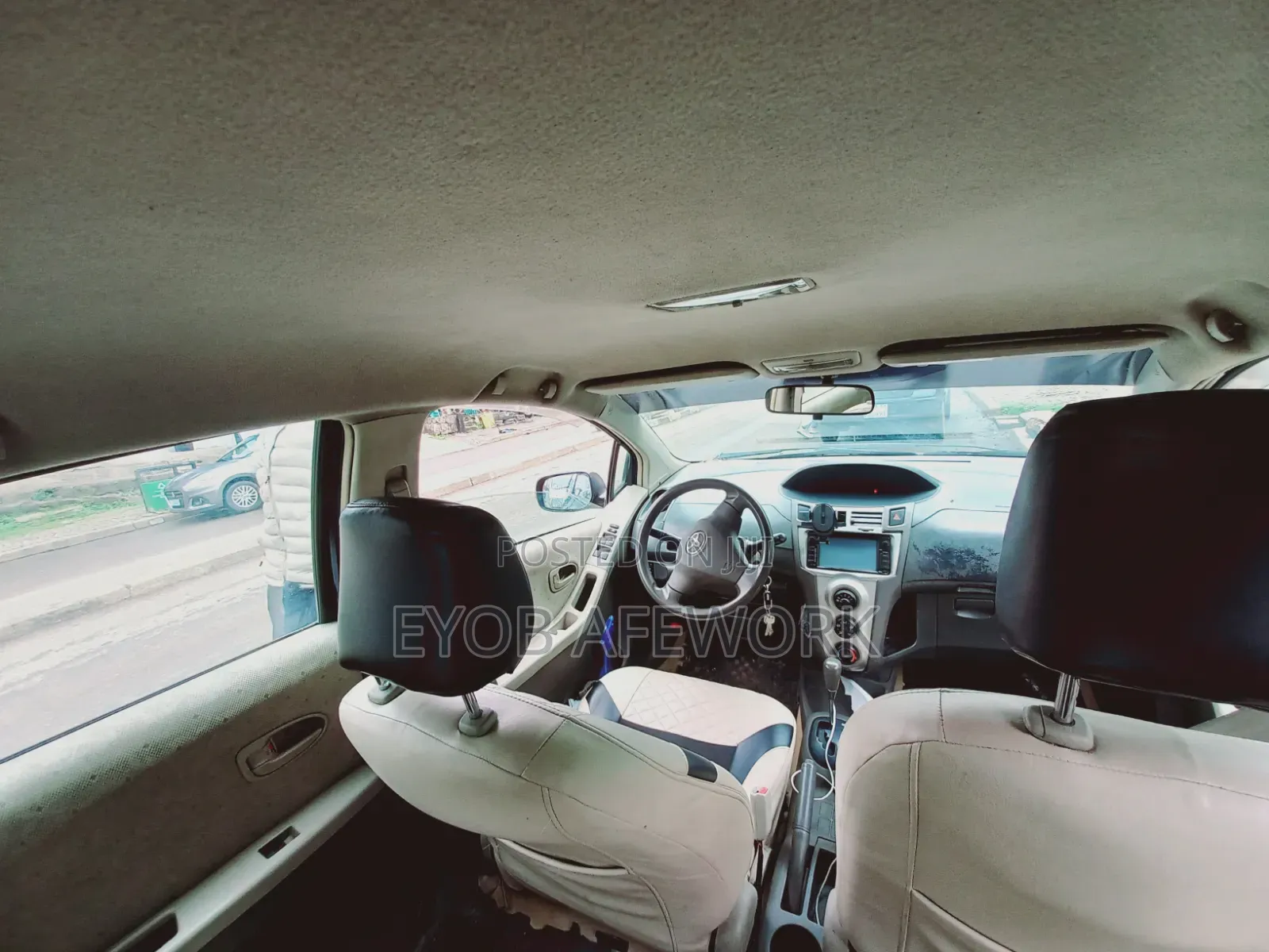 Toyota Yaris 2008 Blue