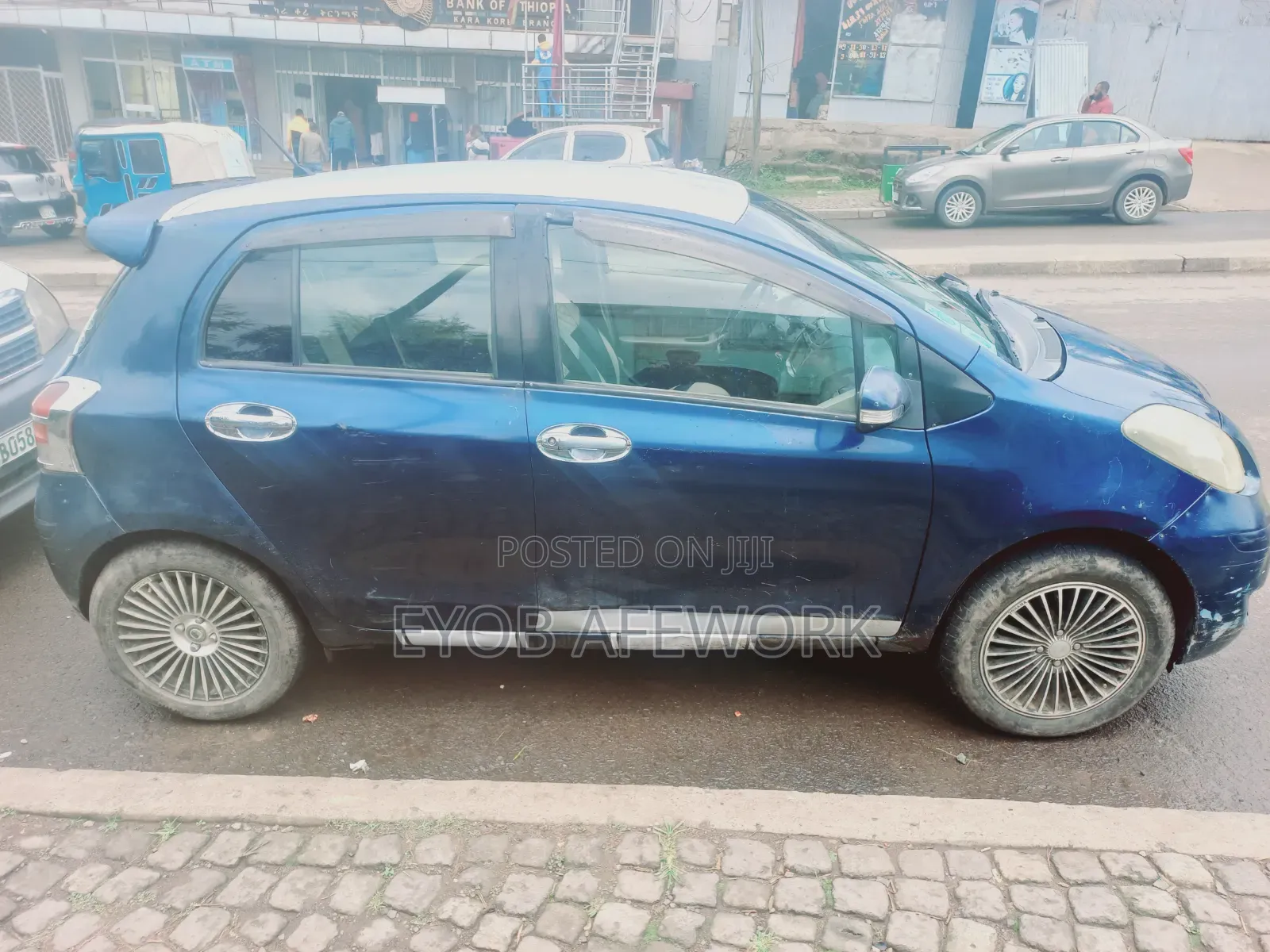 Toyota Yaris 2008 Blue