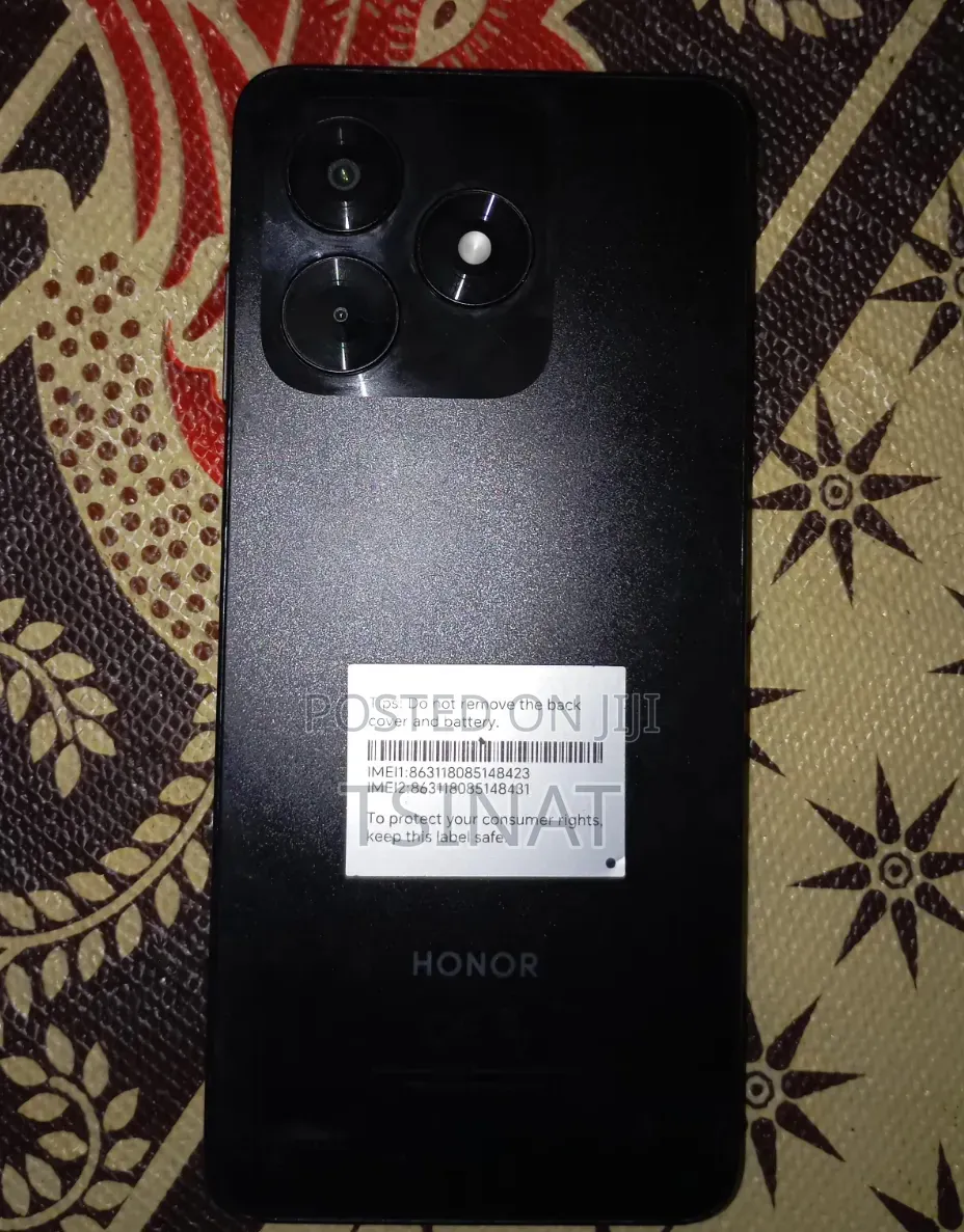 New Honor X5c Plus 128 GB Black
