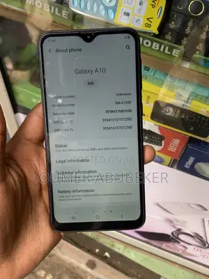 Samsung A10 32 GB Black