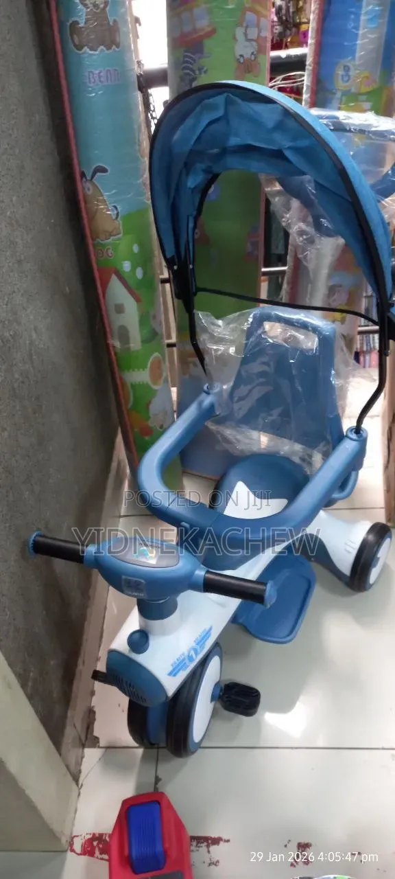 ዘመናዊ የልጆች መዝናኛና መለማመጃ ሳይክል