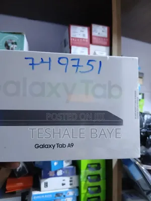 New Samsung Galaxy Tab A9 64 GB Black