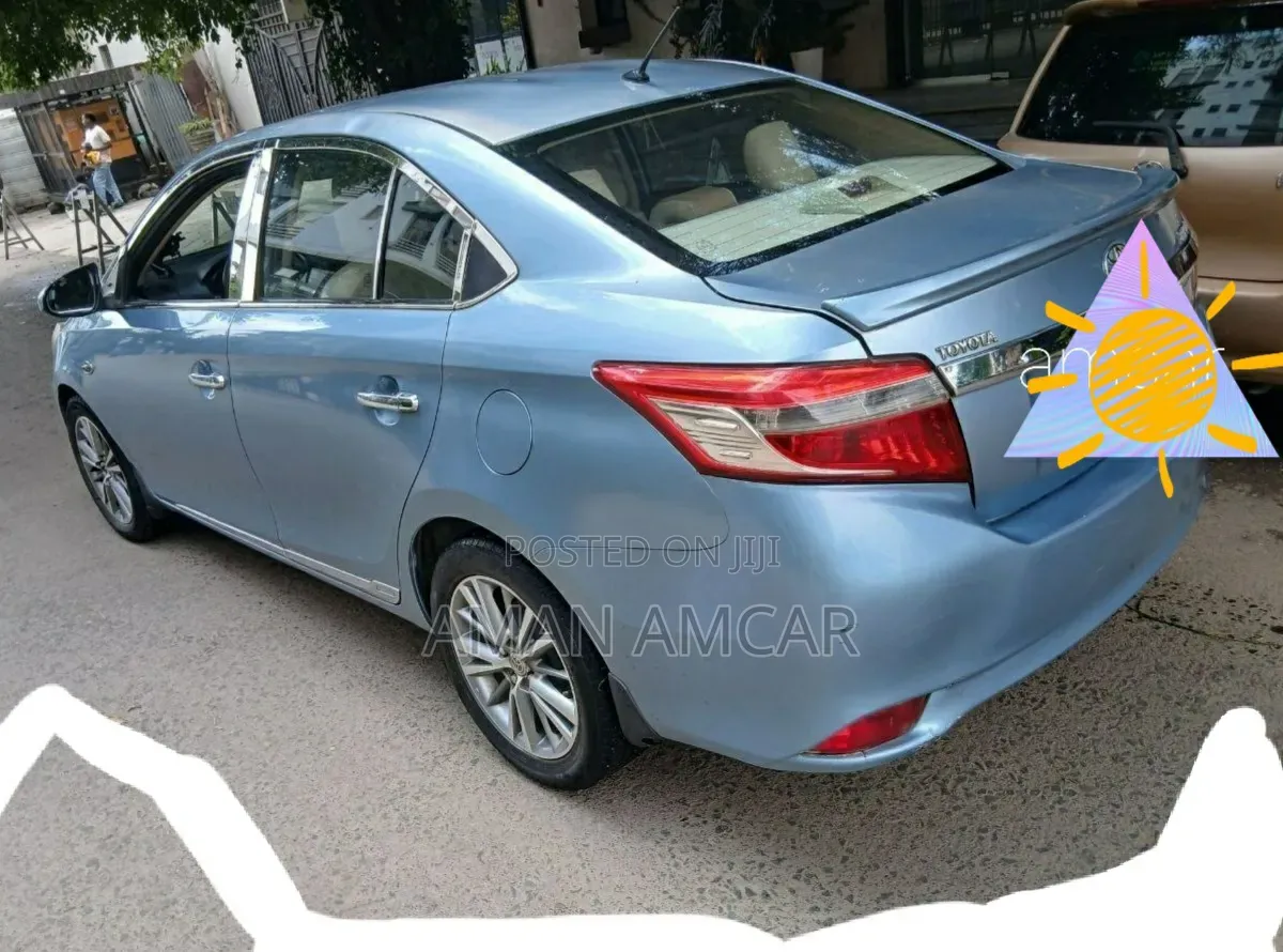 Toyota Yaris 2014 Blue