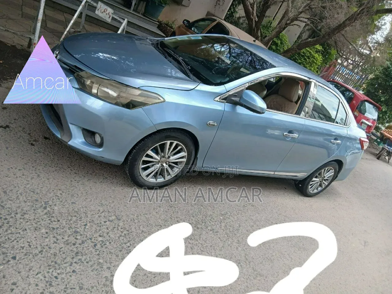 Toyota Yaris 2014 Blue
