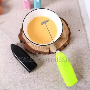 2pcs Electric Milk Frother