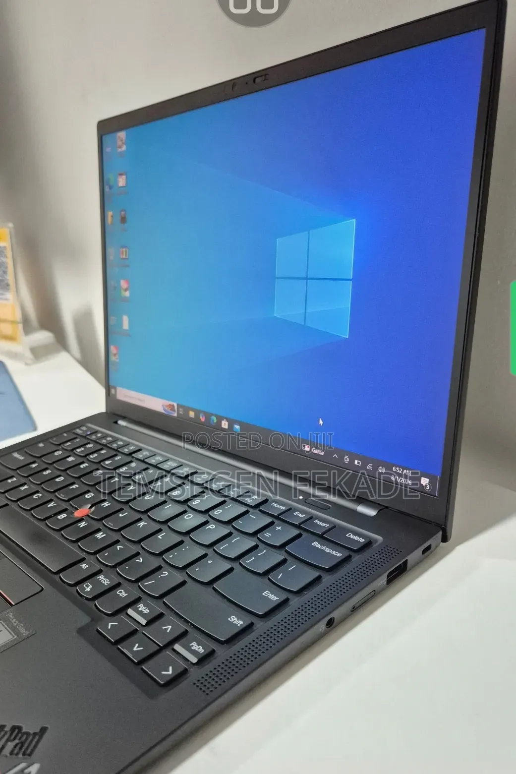 New Laptop Lenovo ThinkPad X1 Carbon 16GB Intel Core i5 SSD 512GB