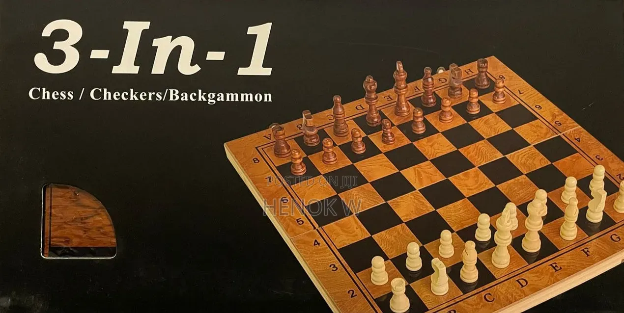 3in1 Chess/Checkers/Backgammon