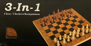 3in1 Chess/Checkers/Backgammon