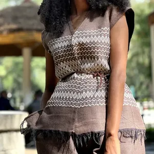 Women's v-Neck Top With Pants Set