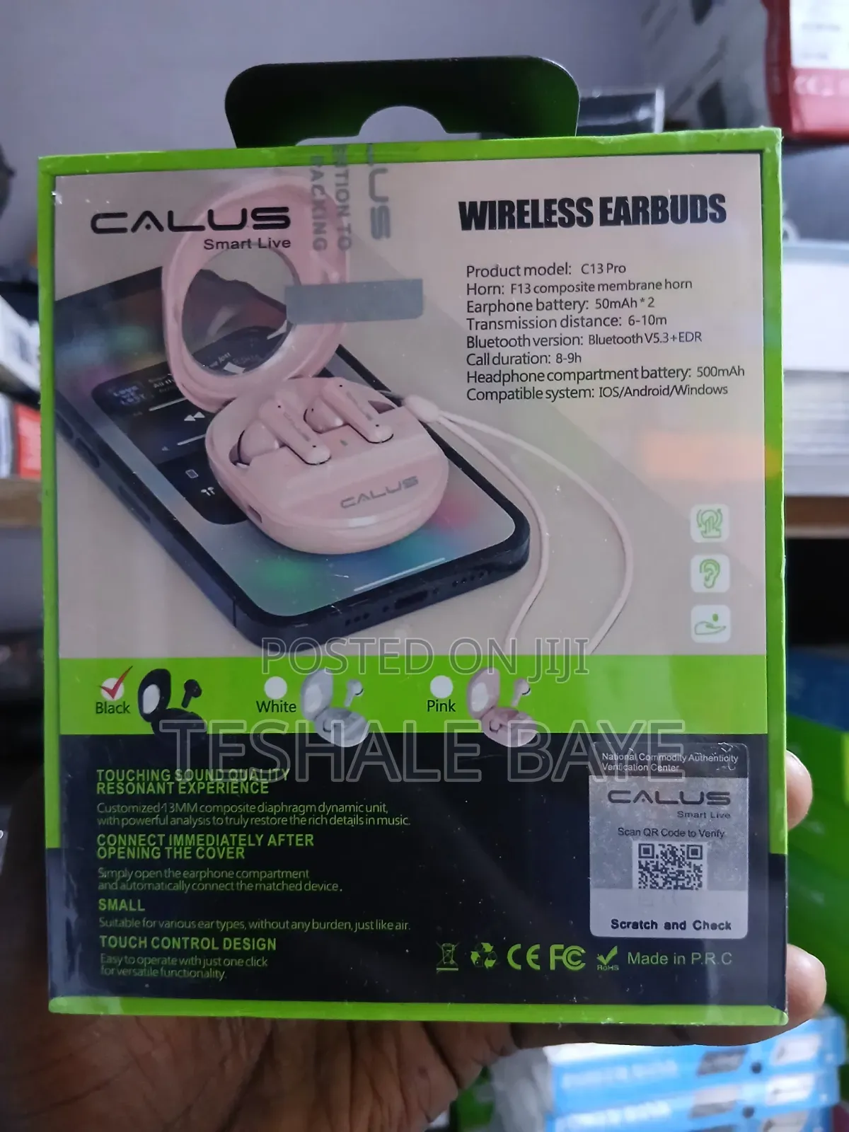 Calus Smart Live Wirles Earbud