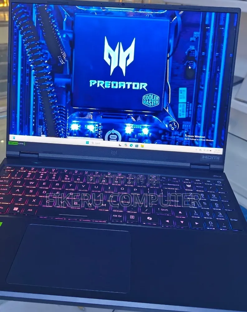 New Laptop Acer Predator Helios Neo 16 16GB Intel Core i9 SSD 1T