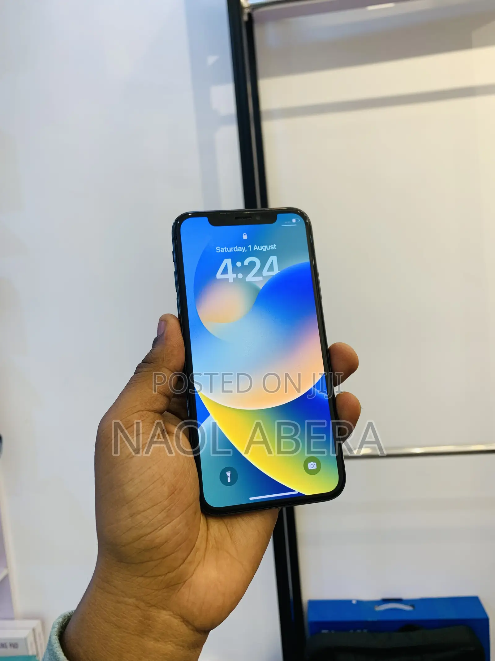 New Apple iPhone X 256 GB Black