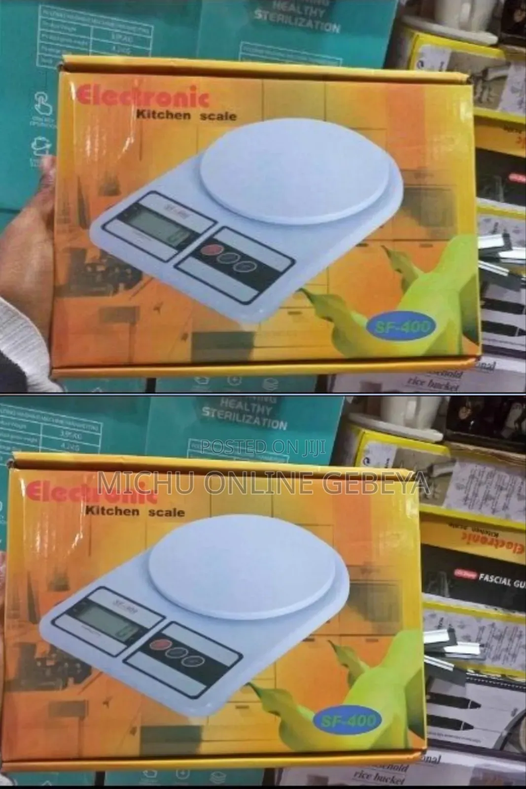 0.1 to 10kg ድረስ የሚመዝን Electronic Kitchen Scale ሚዛን/ Free Delivery