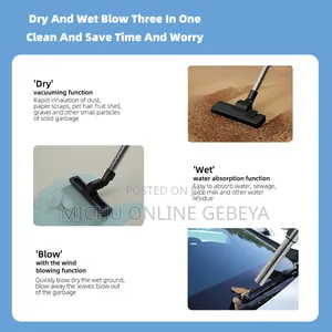 Soniferwater Filter Vacuum Cleaner Dry/Wet/ Air Blowing Free Delivery