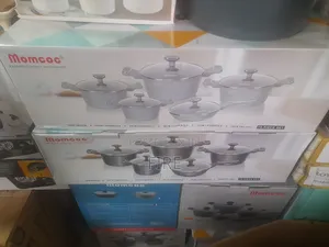 ኦሪጅናል Momcoc የግራናይት ድስት እና መጥበሻ ስብስብ