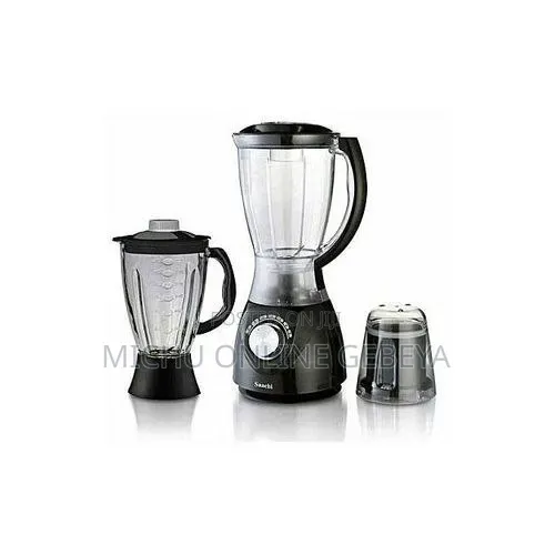 Saachi 3-in-1 Blender Grinder ሳች የጁስና የቅመማ ቅመም መፍጫ / Free Delivery