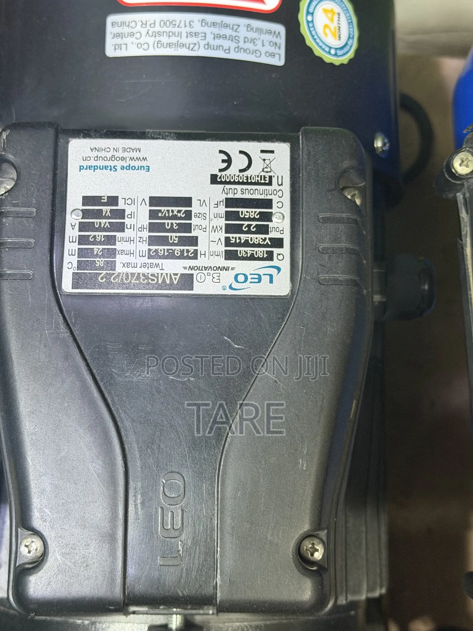 Leo Surface Water Pump Stainless Steel