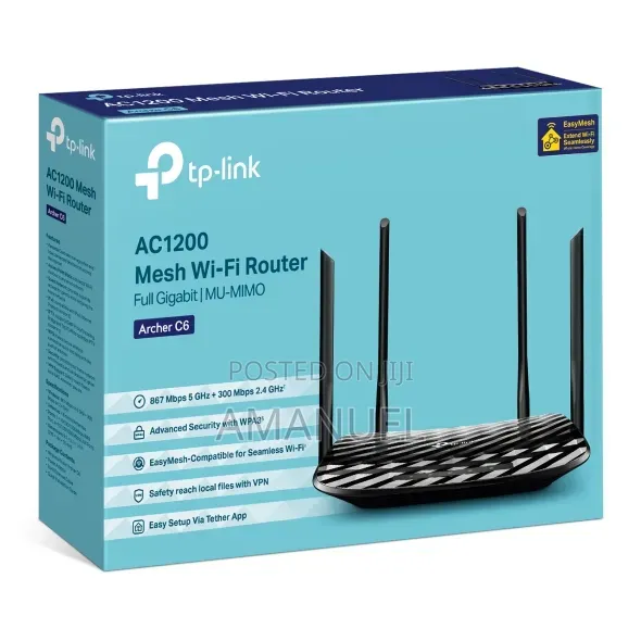 TP Link C6 AC1200 Wifi Router