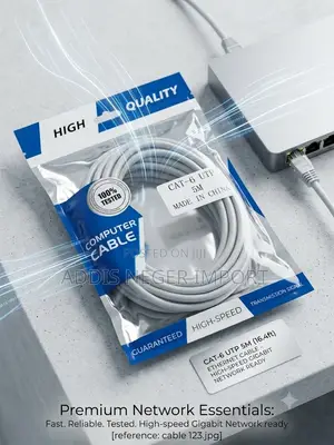 Cat-6 Utp 5m Ethernet Cable