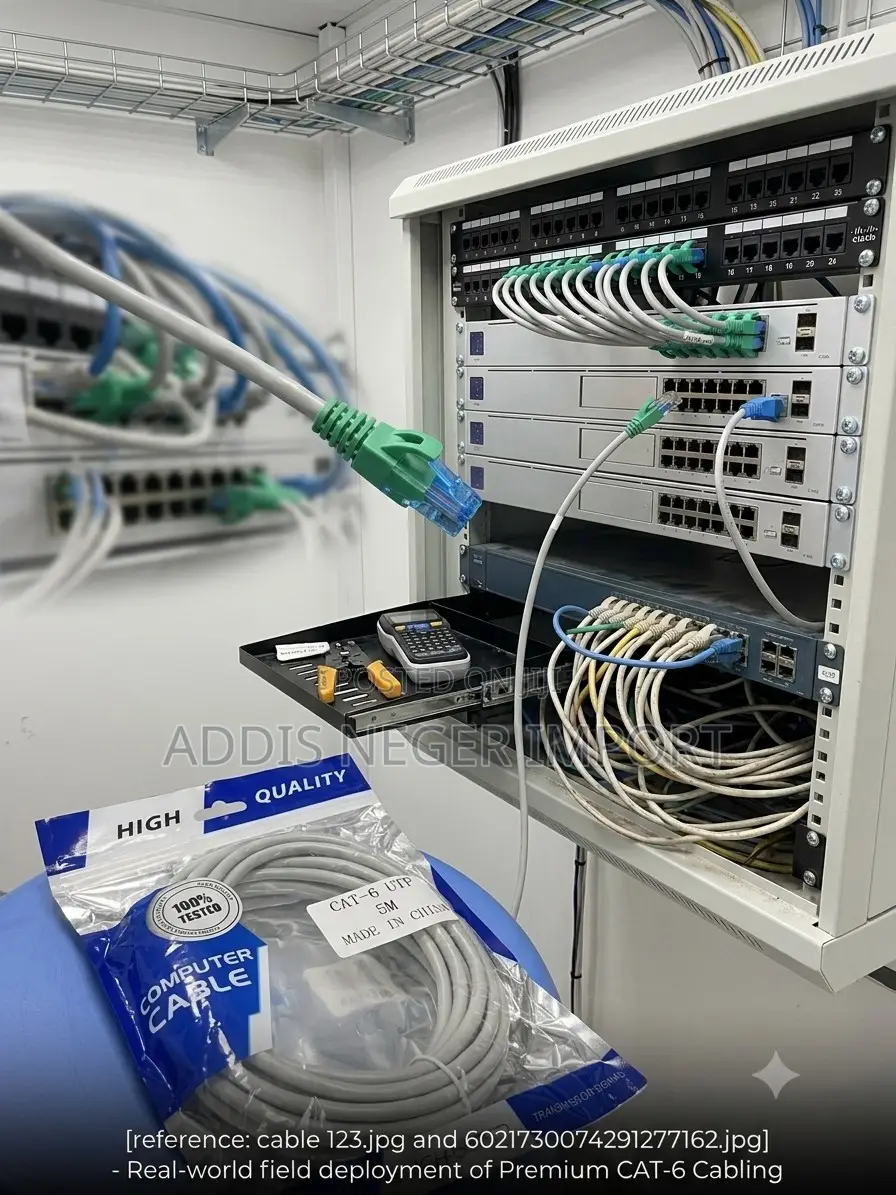 Cat-6 Utp 5m Ethernet Cable