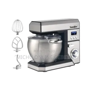 Sonifer 8.5L 6 Speed የሊጥ ማቡኪያ Stand Mixer/ Free Delivery