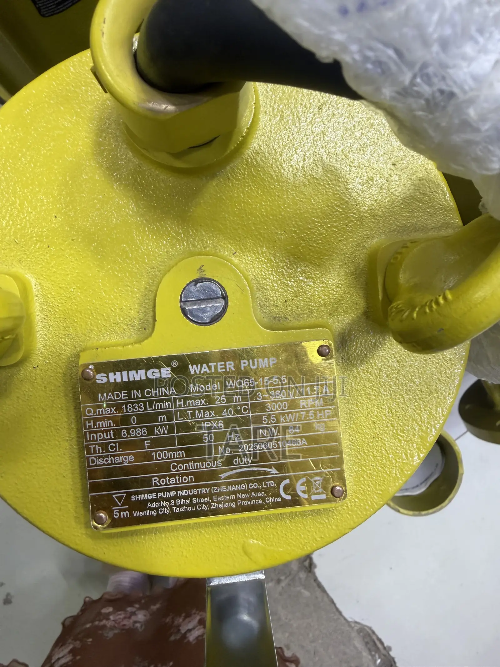 Dewatering