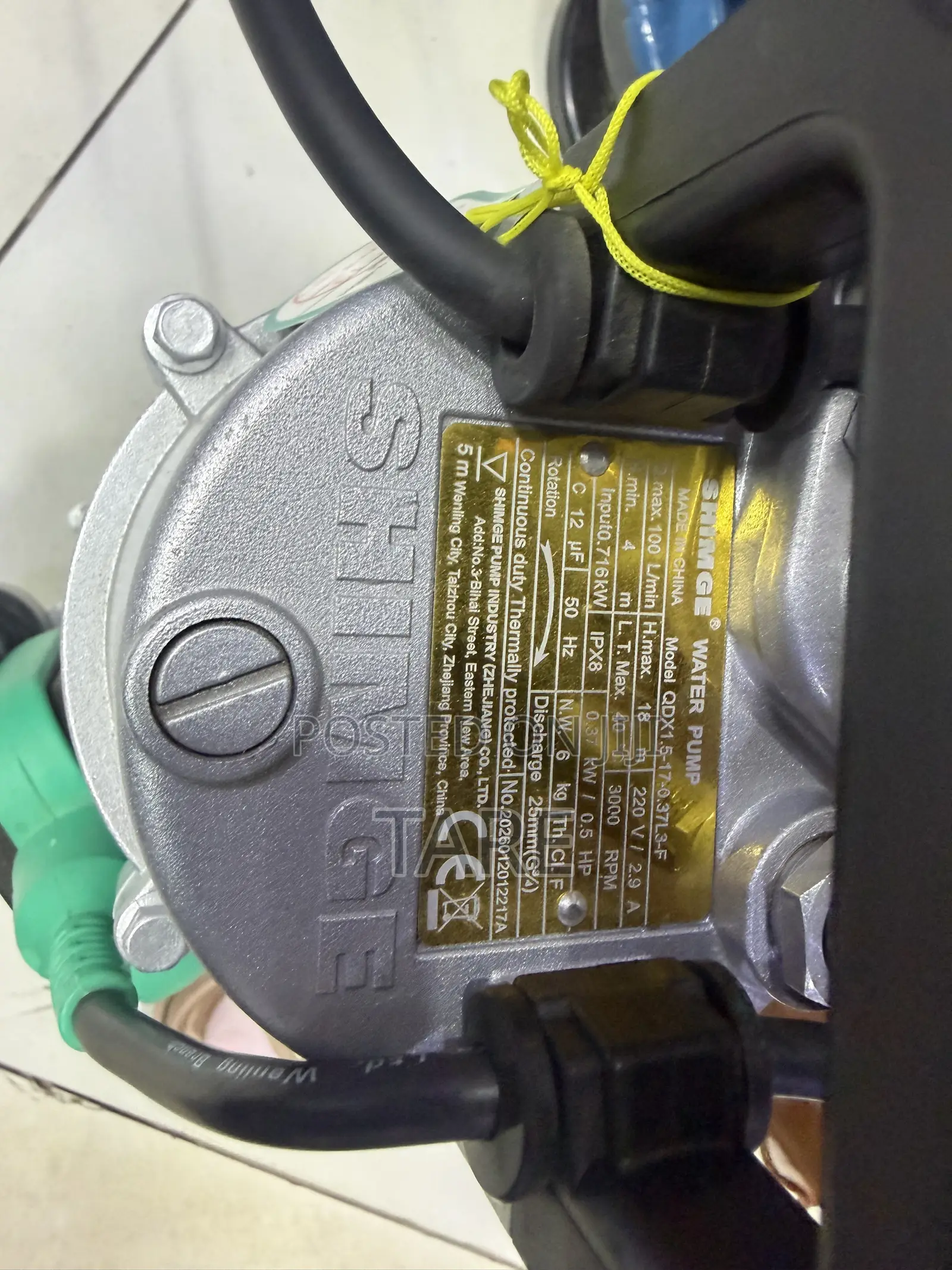 Submersible Water Pump