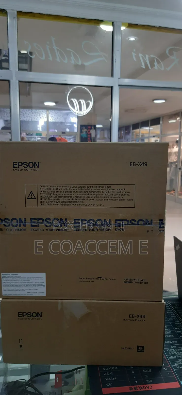 Brand New EPSON Projector
Model Name: EB -X49