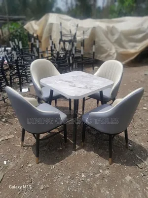 Modern Quality Leather Restaurant Chairs to Tables